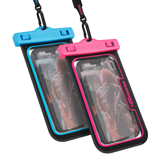 Black/Blue & Back/Pink 2 Pack