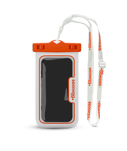 Orange & White